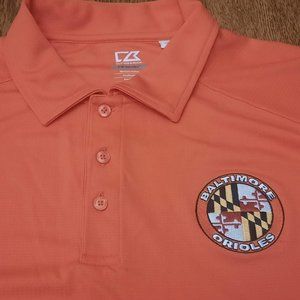 Cutter & Buck Baltimore Orioles Shirt Drytec Men's XL